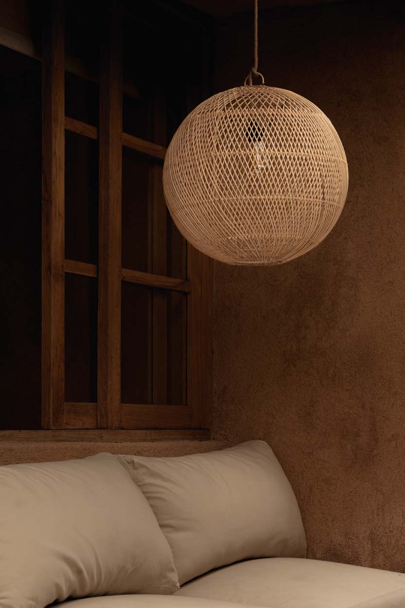La suspension Bubble - Naturel - Medium Bazar Bizar