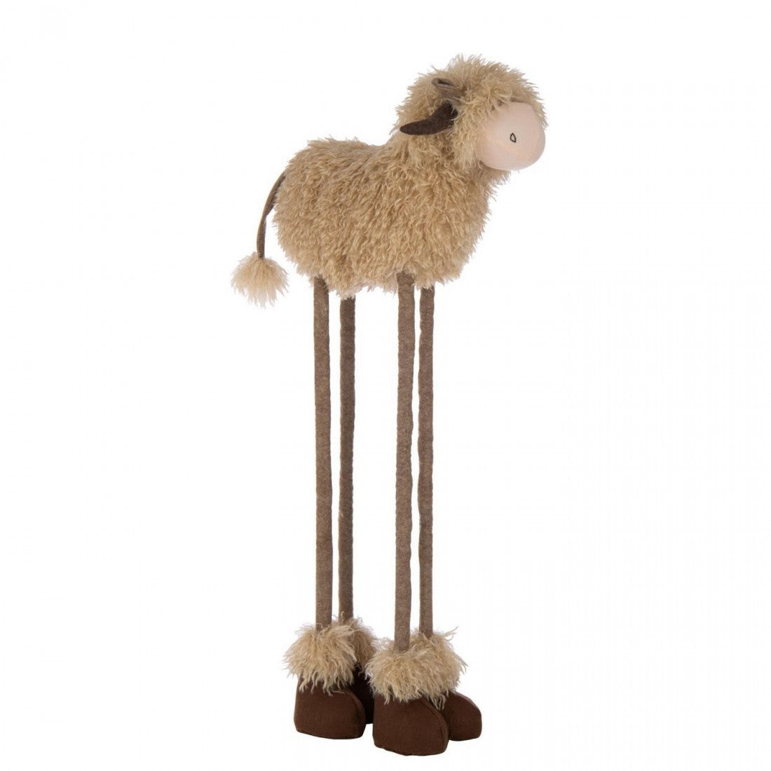 Vache Polyester Télescopique Marron foncé/Beige Large J-Line