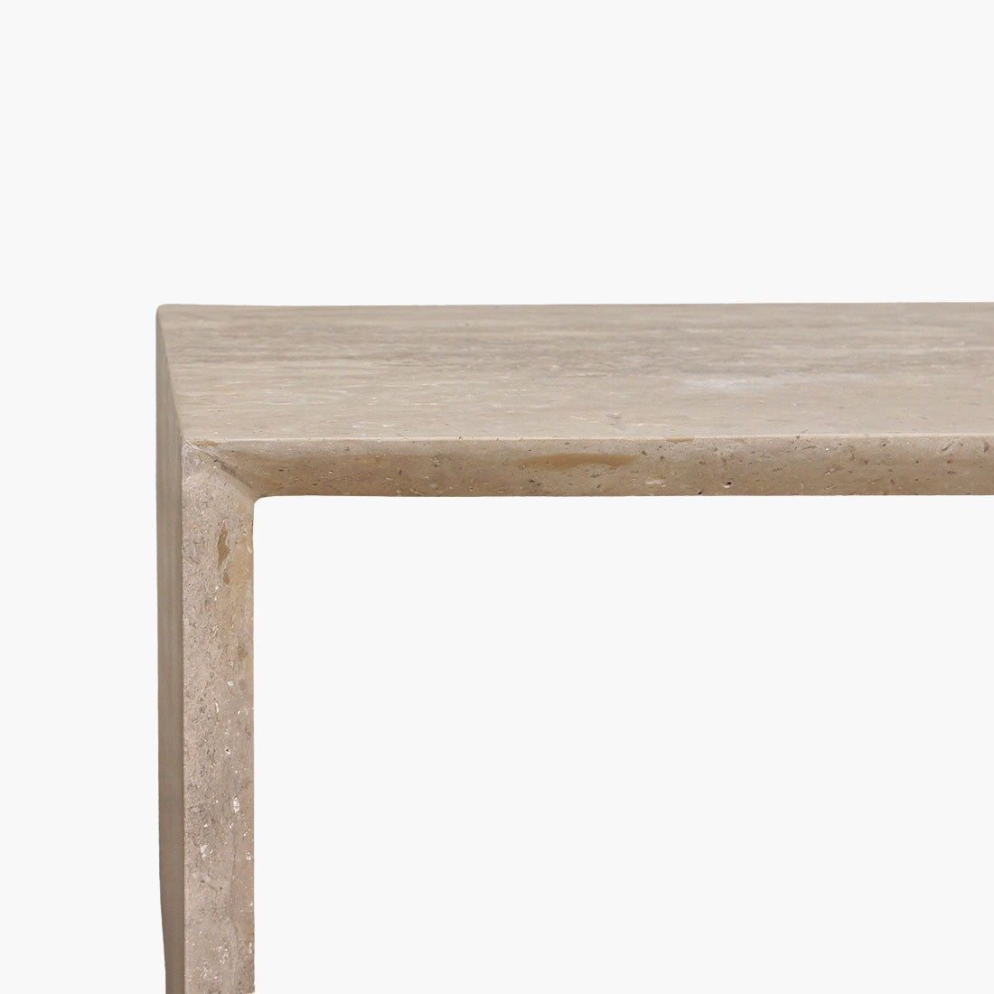 Table basse en travertin Sleaky Raw Materials