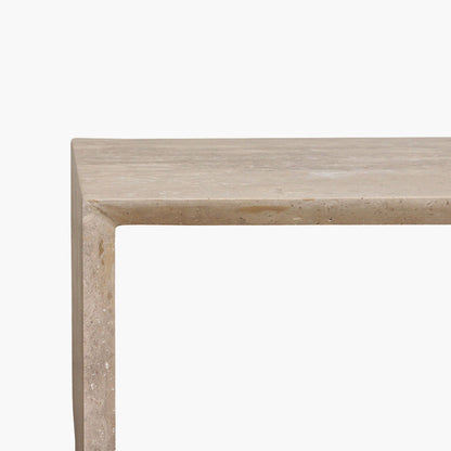 Table basse en travertin Sleaky Raw Materials