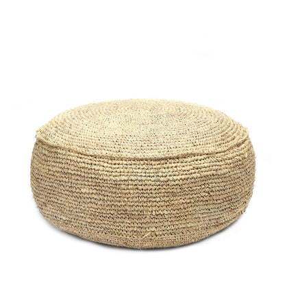 Le pouf Raffia Flores - Naturel Bazar Bizar