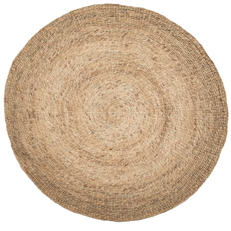 Le tapis en jacinthe d&