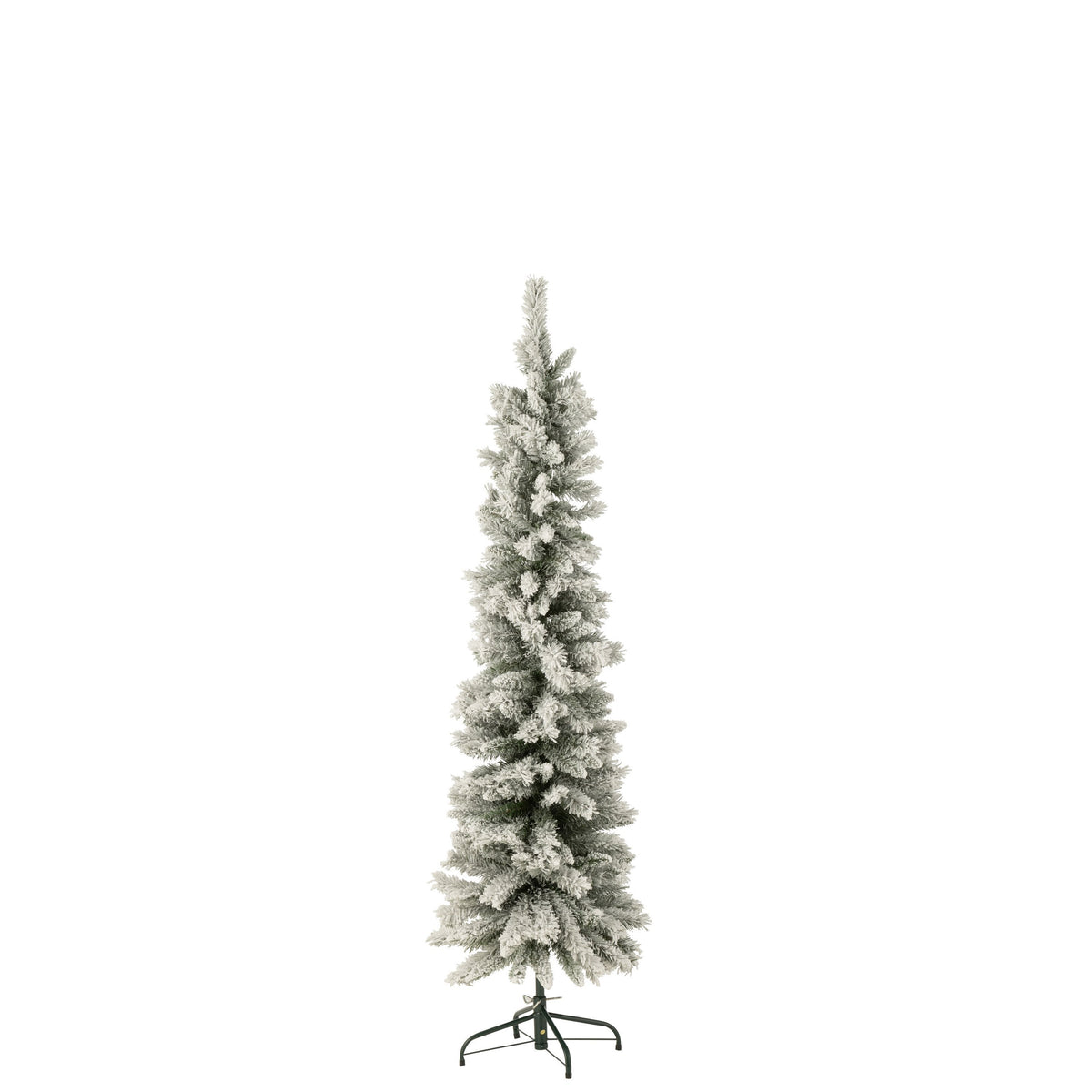 Sapin de Noël Artificiel Petit Modèle Enneigé Vert Petit H184cm J-Line