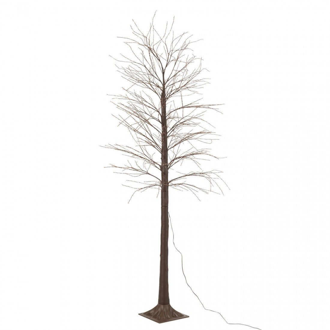 Sapin de Noël 3000 LED Plastique Marron Large H210cm J-Line