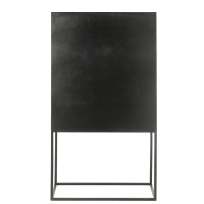 Meuble à linge Shanil Bois/Fer Noir J-Line