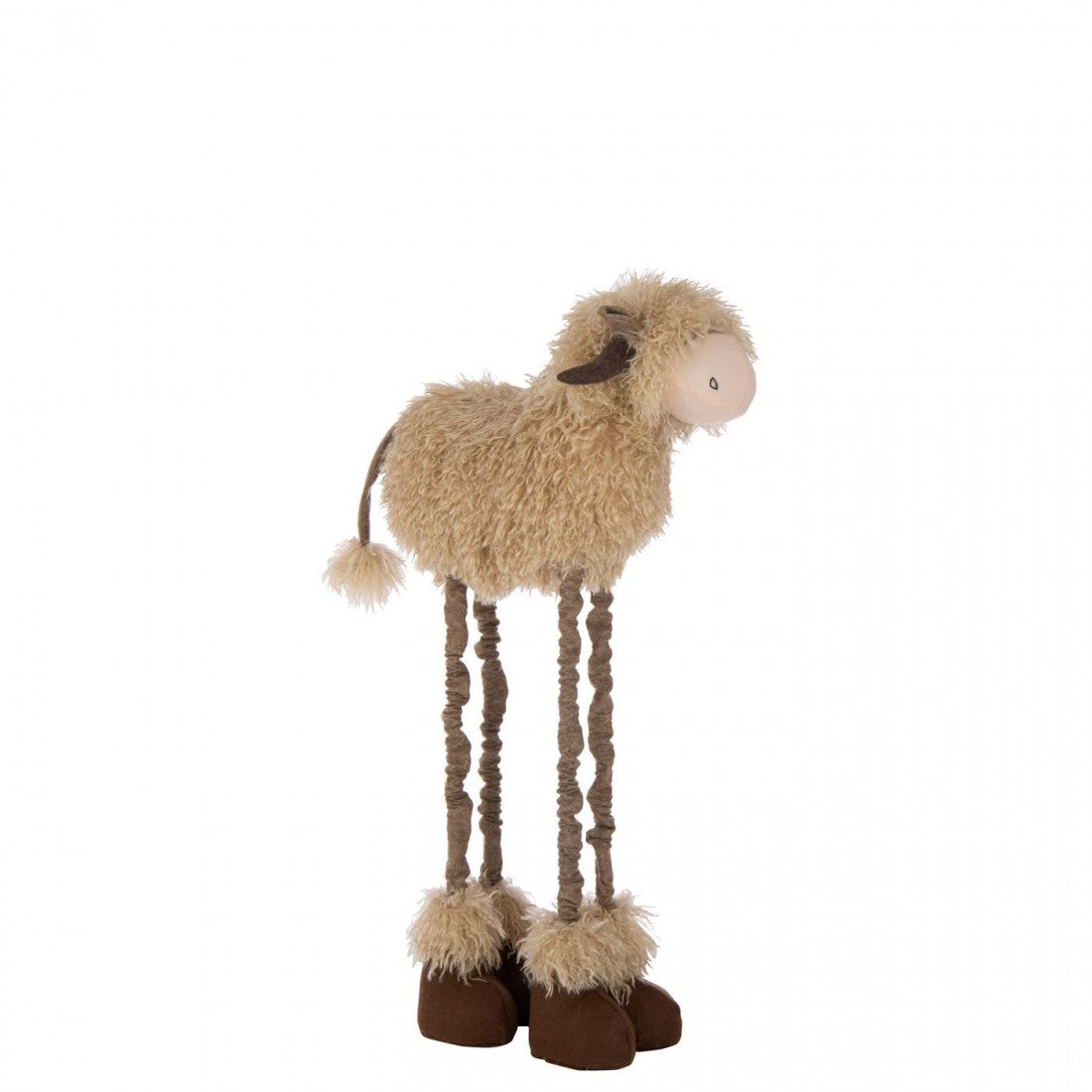 Vache Polyester Télescopique Marron foncé/Beige Large J-Line