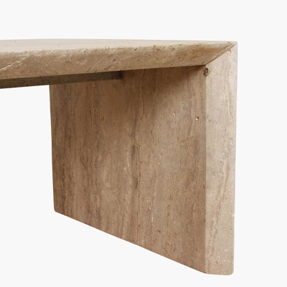 Table basse en travertin Sleaky Raw Materials