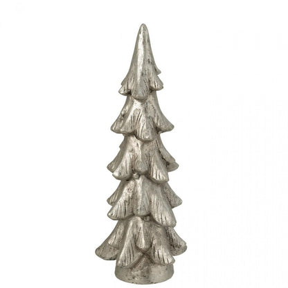 Sapin de Noël sur pied en magnésium argenté, grand modèle, J-Line