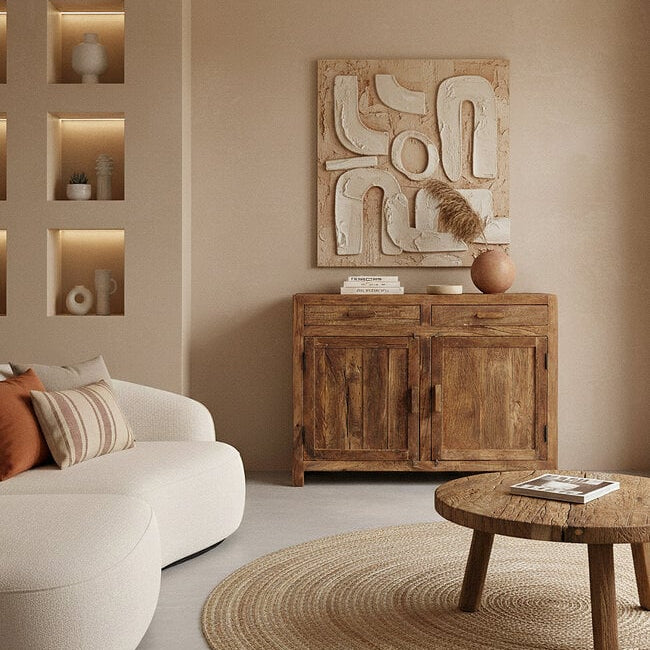Buffet Farmwood Avec 2 Portes Raw Materials
