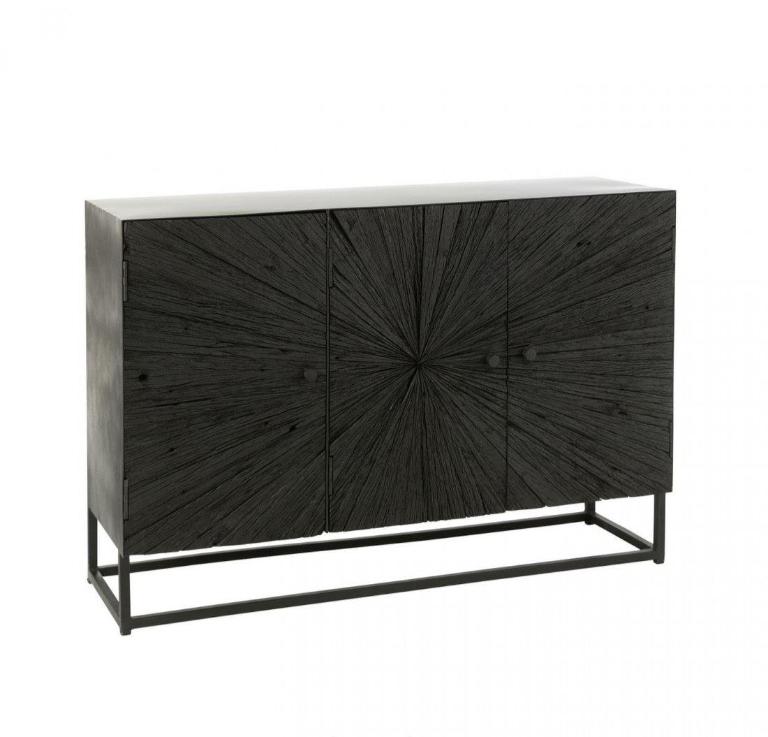 Buffet Shanil Bois/Fer Noir J-Line