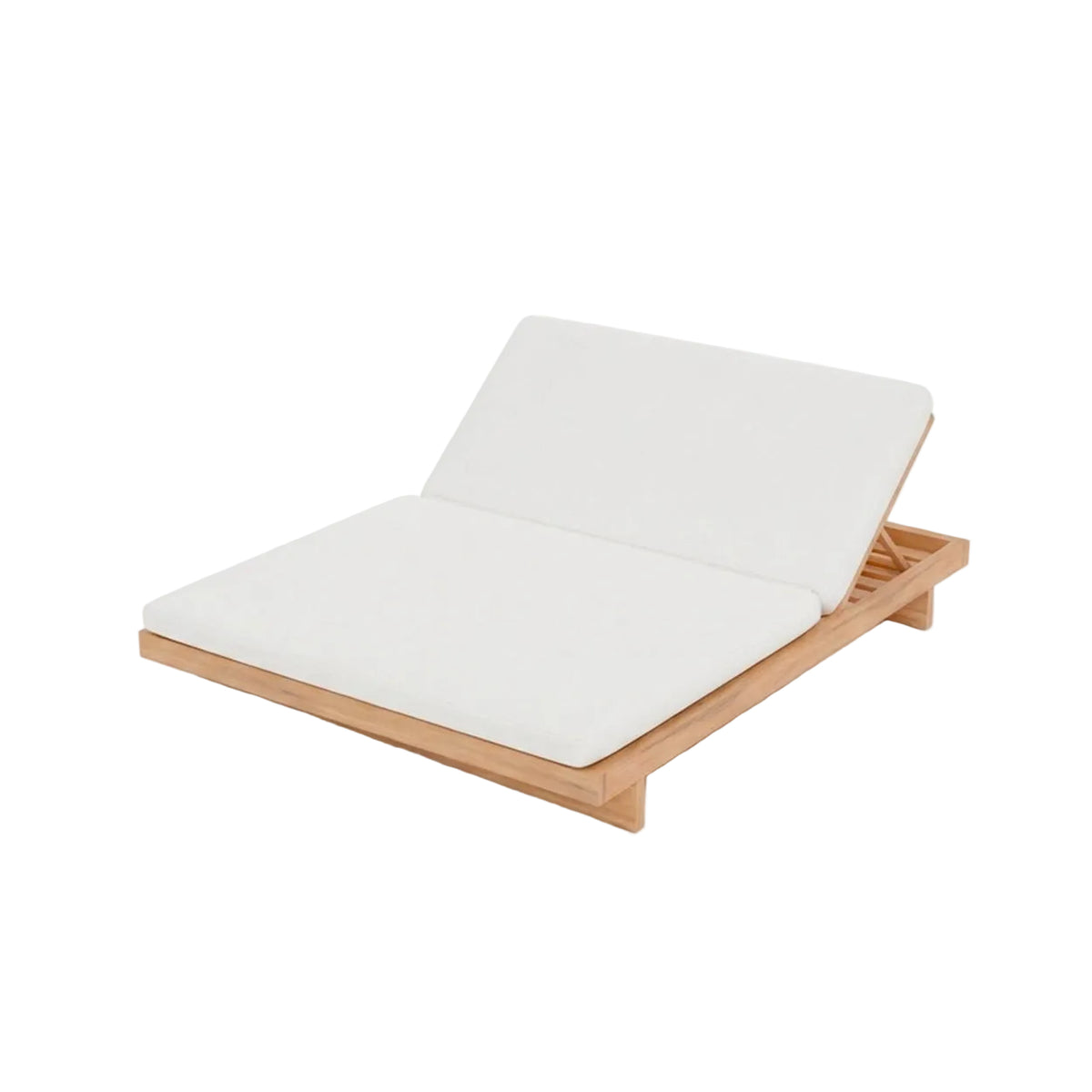 Le lit de plage double blanc naturel Bazar Bizar