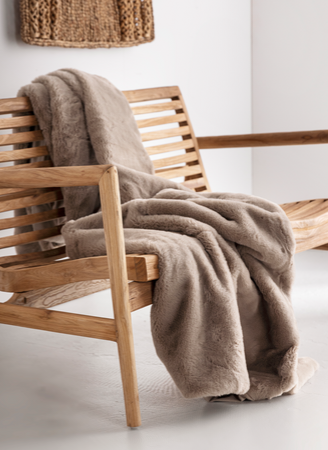 MUST Living Plaid Lodge Taupe
