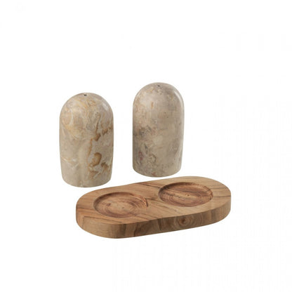 Poivre &amp; Sel Marbre Naturel/Beige J-Line