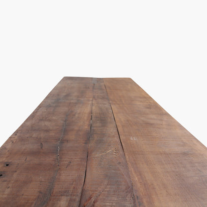 Table de marché en bois marron, pliable Raw Materials