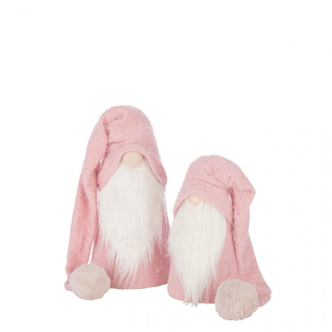 Père Noël Hiver Polyester Rose clair/Blanc Large J-Line