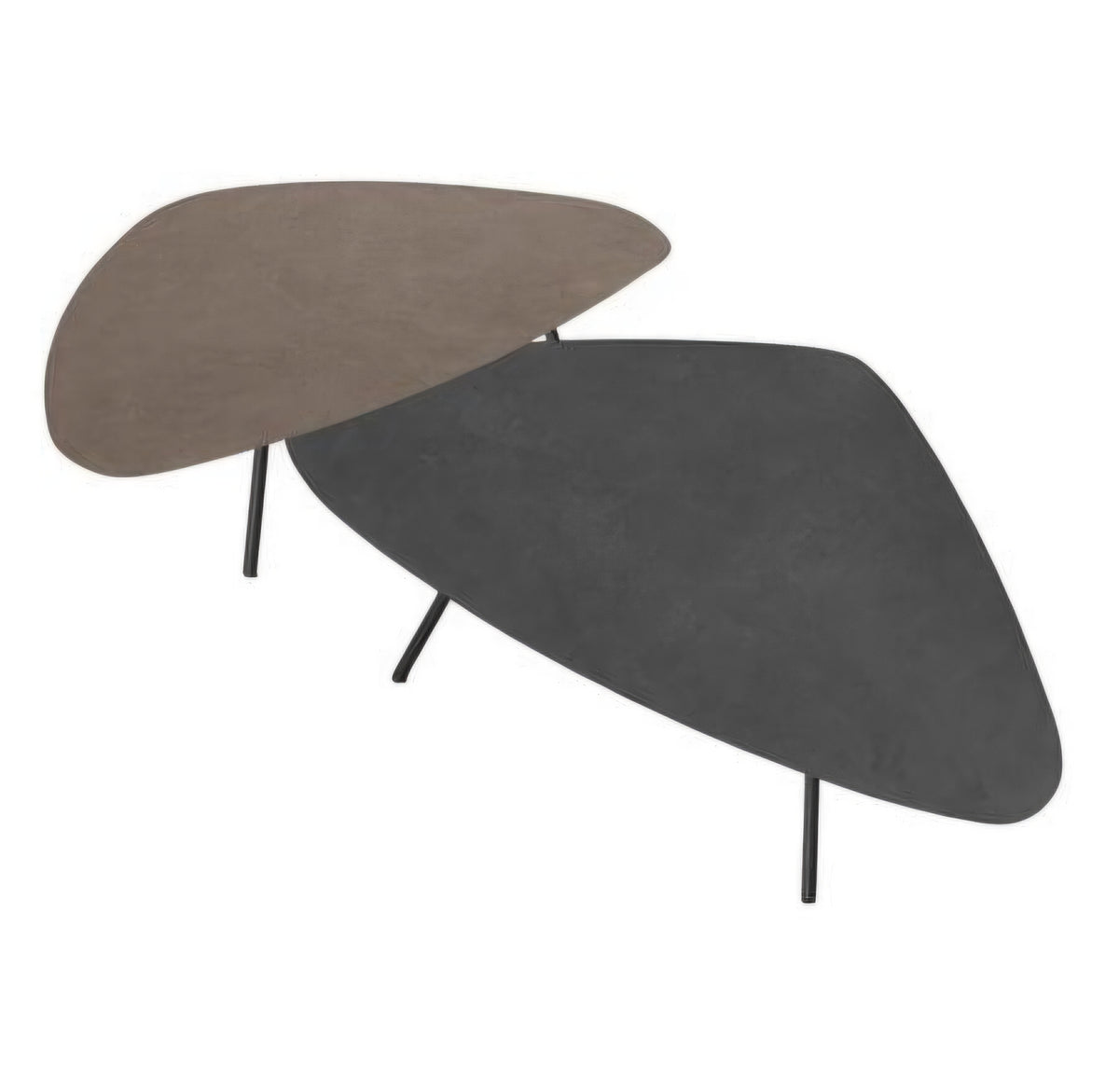 DTP Home Table basse Scala Plectro Earth Lot de 2