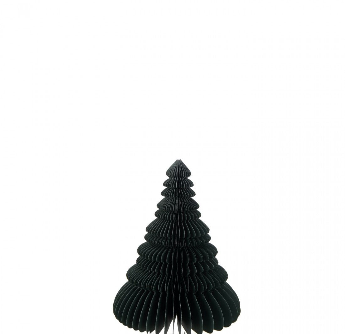 Sapin de Noël Pliable en Papier Vert Lot de 2 J-Line