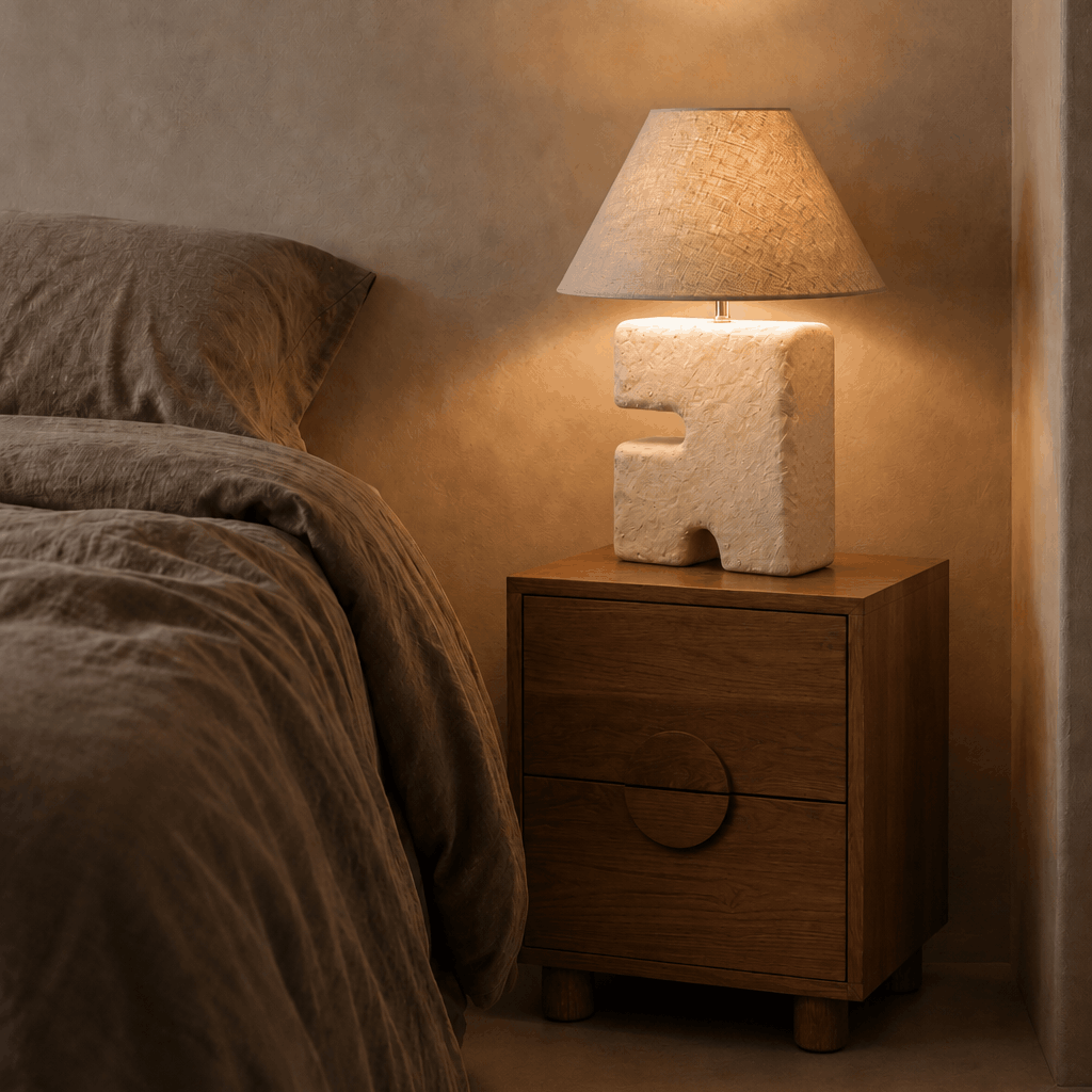 Lampe de table L’Objet blanche M Bazar Bizar