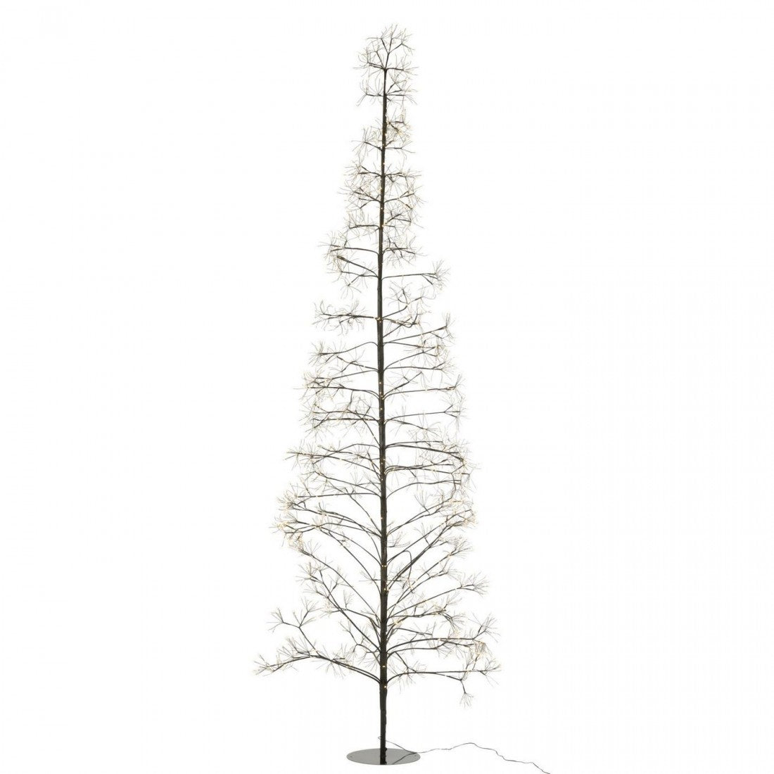 Sapin de Noël 3000 LED Métal Noir Large H300cm J-Line