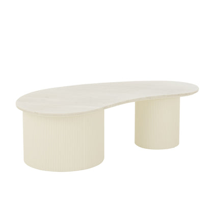 Table basse Marbre Blanc J-Line