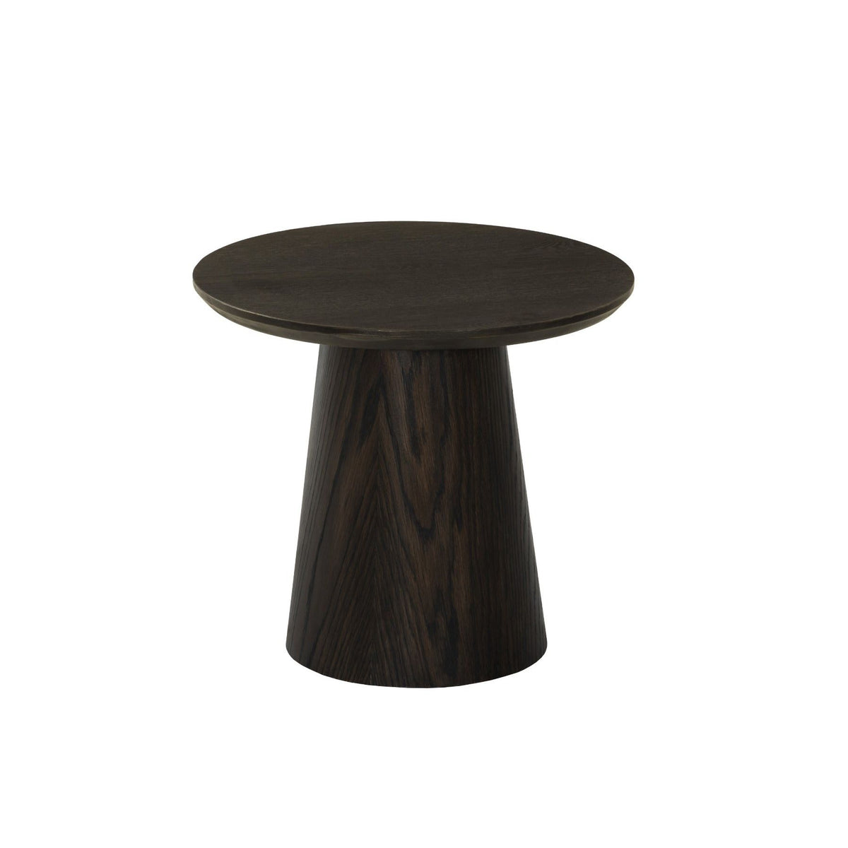 Salontafel Novero espresso schuin vooraanzicht