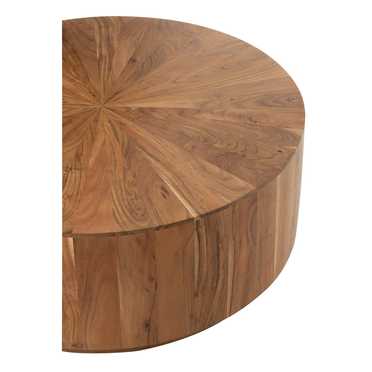 Table basse ronde en bois d&