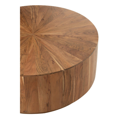 Table basse ronde en bois d&