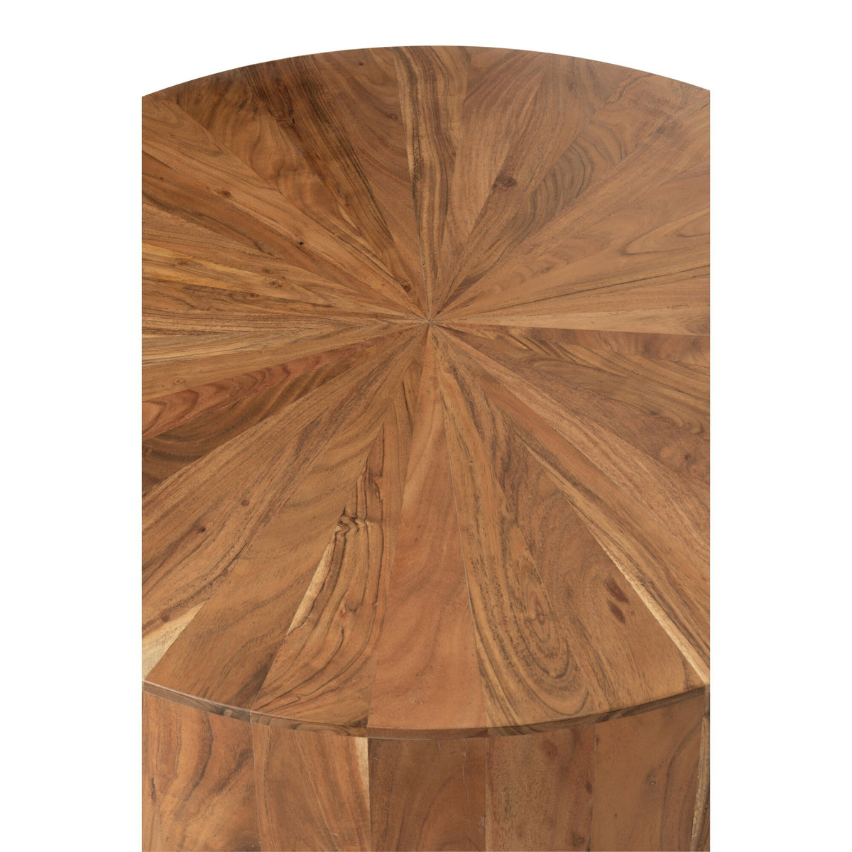 Table basse ronde en bois d&