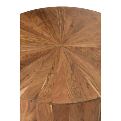 Table basse ronde en bois d&