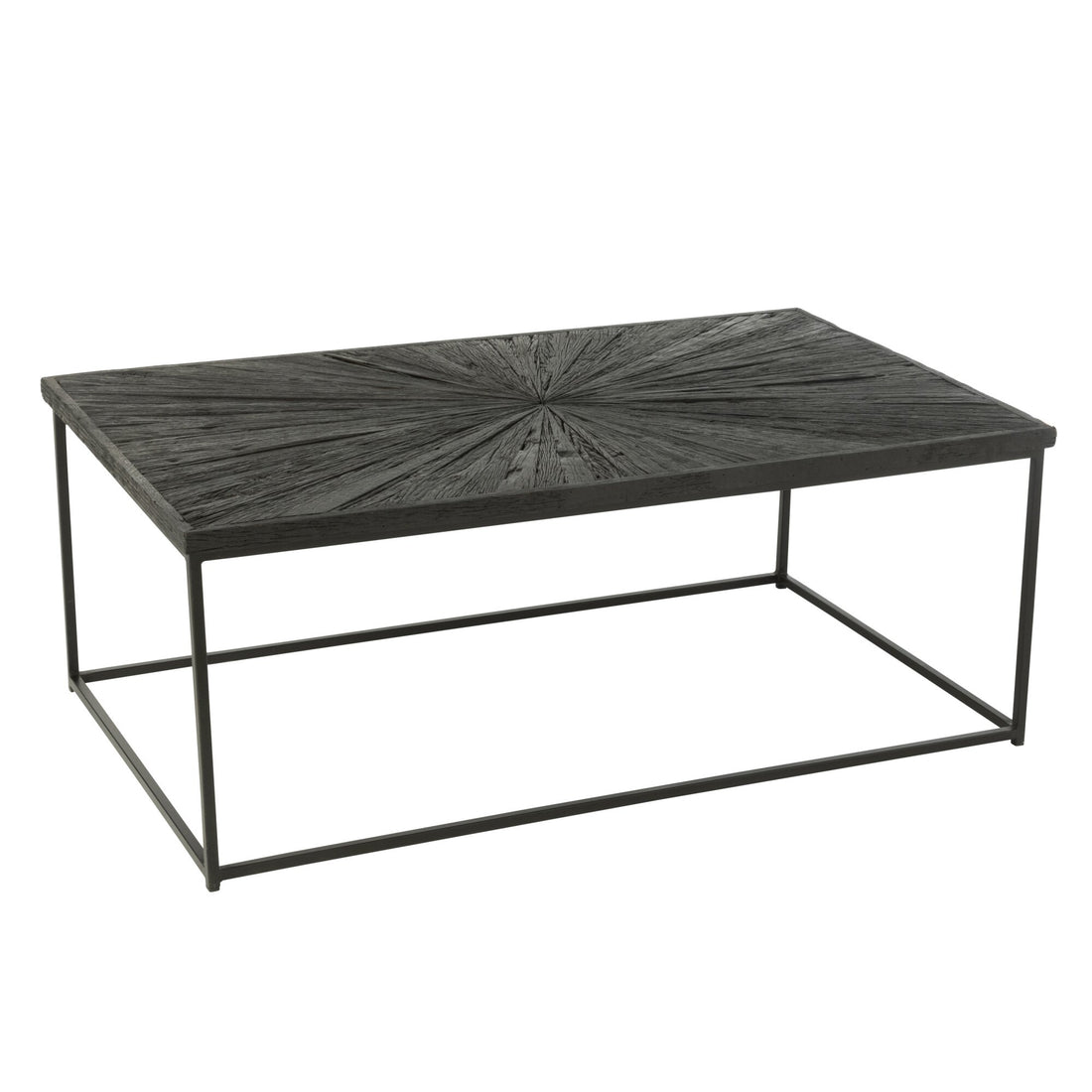 Table basse Shanil Bois/Fer Noir J-Line