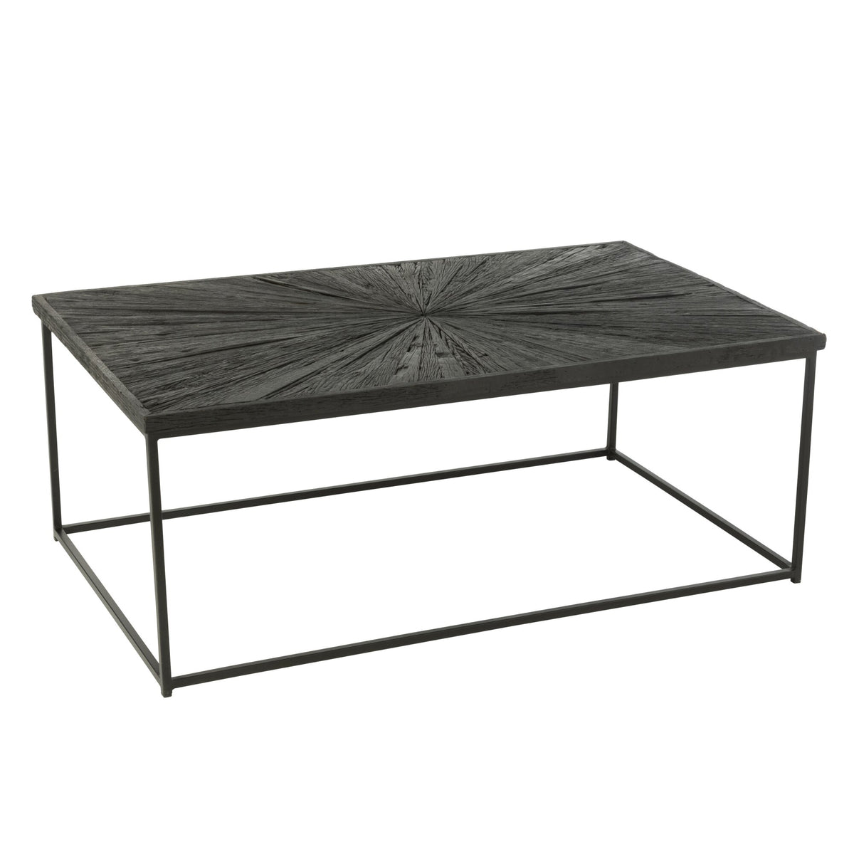 Table basse Shanil Bois/Fer Noir J-Line