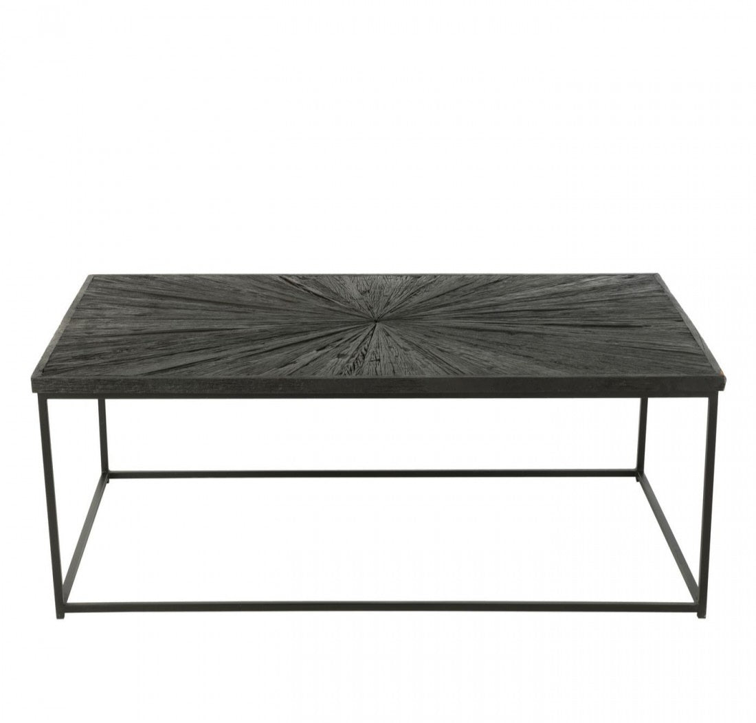 Table basse Shanil Bois/Fer Noir J-Line