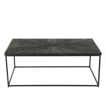 Table basse Shanil Bois/Fer Noir J-Line