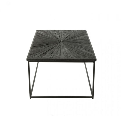 Table basse Shanil Bois/Fer Noir J-Line