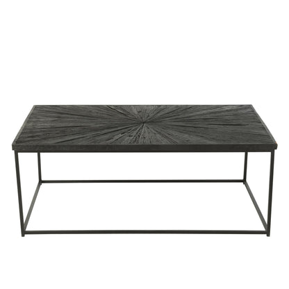 Table basse Shanil Bois/Fer Noir J-Line