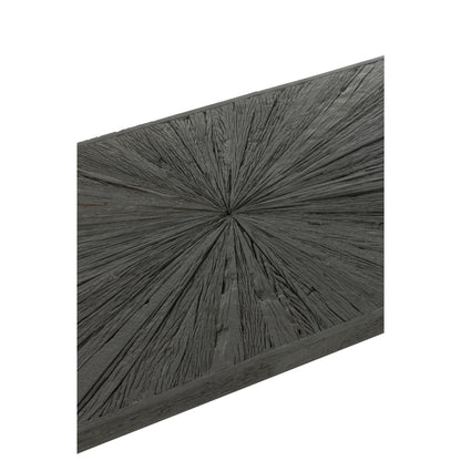 Table basse Shanil Bois/Fer Noir J-Line