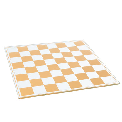 Jeu d’échecs en verre et polyrésine multicolore J-Line