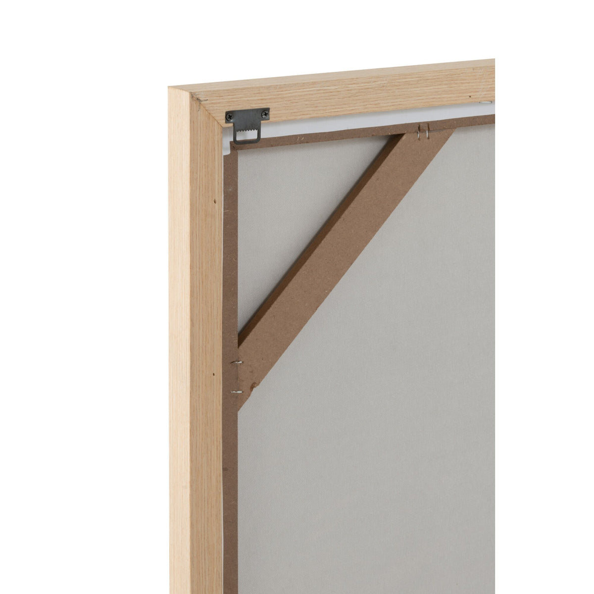 Tableau Elise sur toile blanche, lot de 2, J-Line