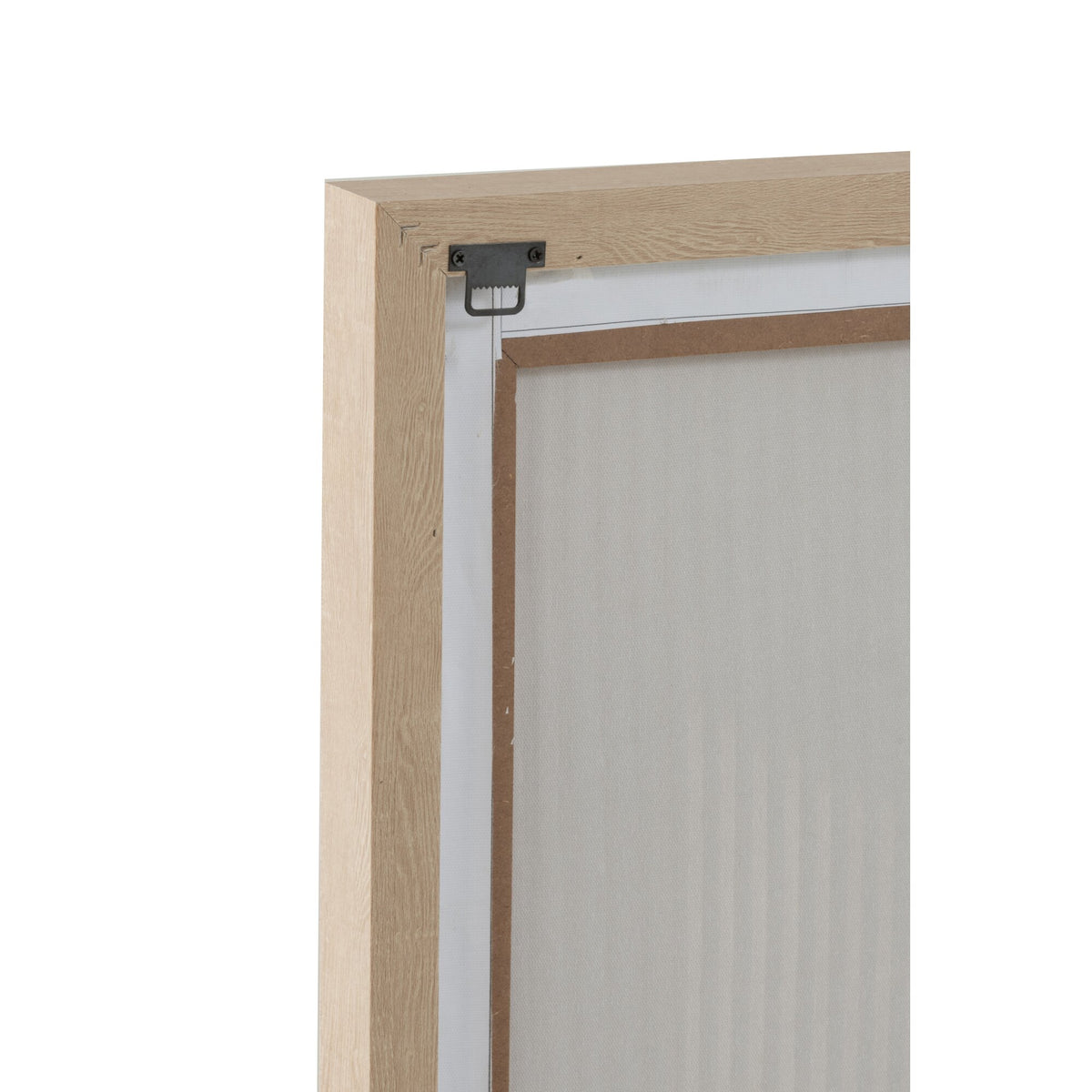 Tableau Foin sur toile blanche, lot de 2 J-Line