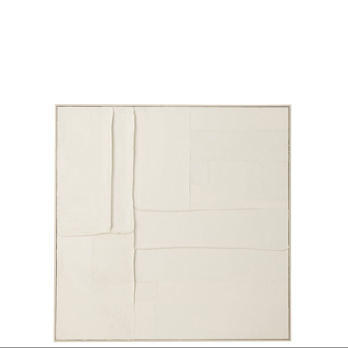 Tableau Log en toile/bois de pin blanc J-Line