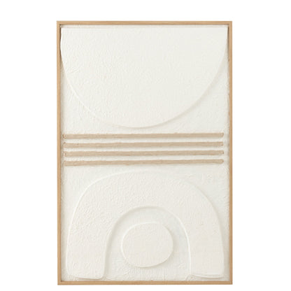 Tableau Thibault Papier Blanc/Beige J-Line
