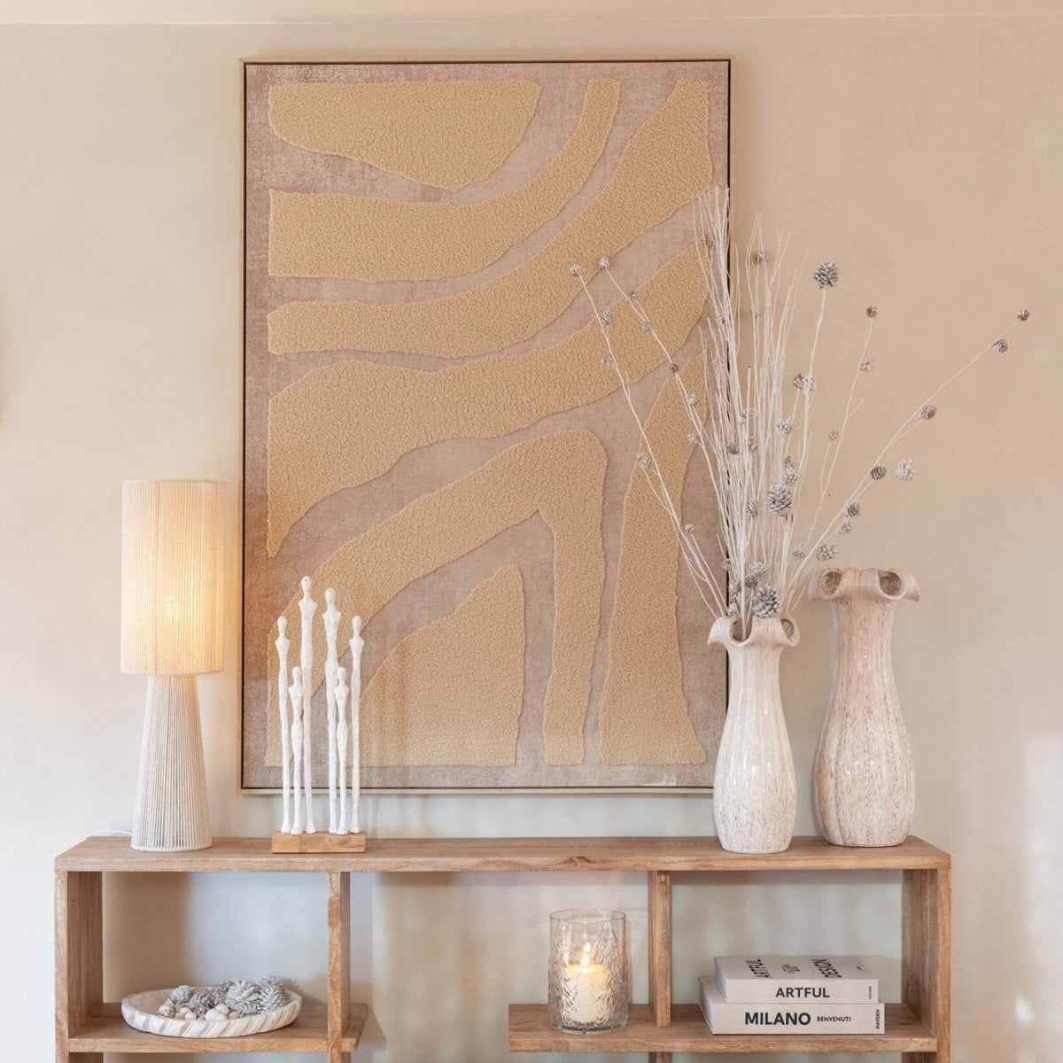 Tableau Mouton Beige J-Line