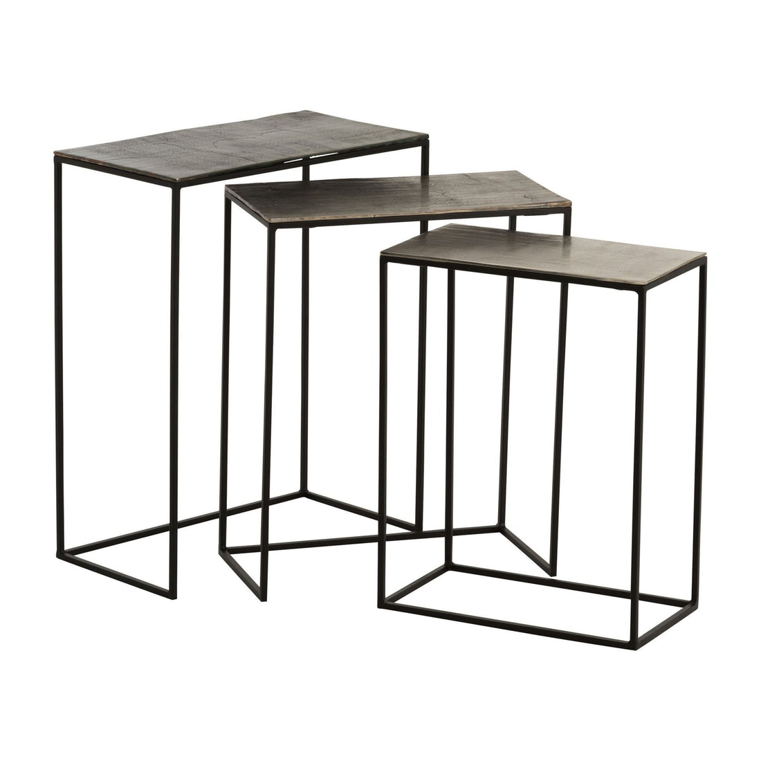Lot de 3 tables d&