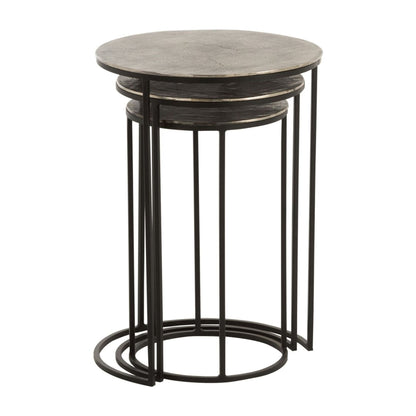 Lot de 3 tables d&