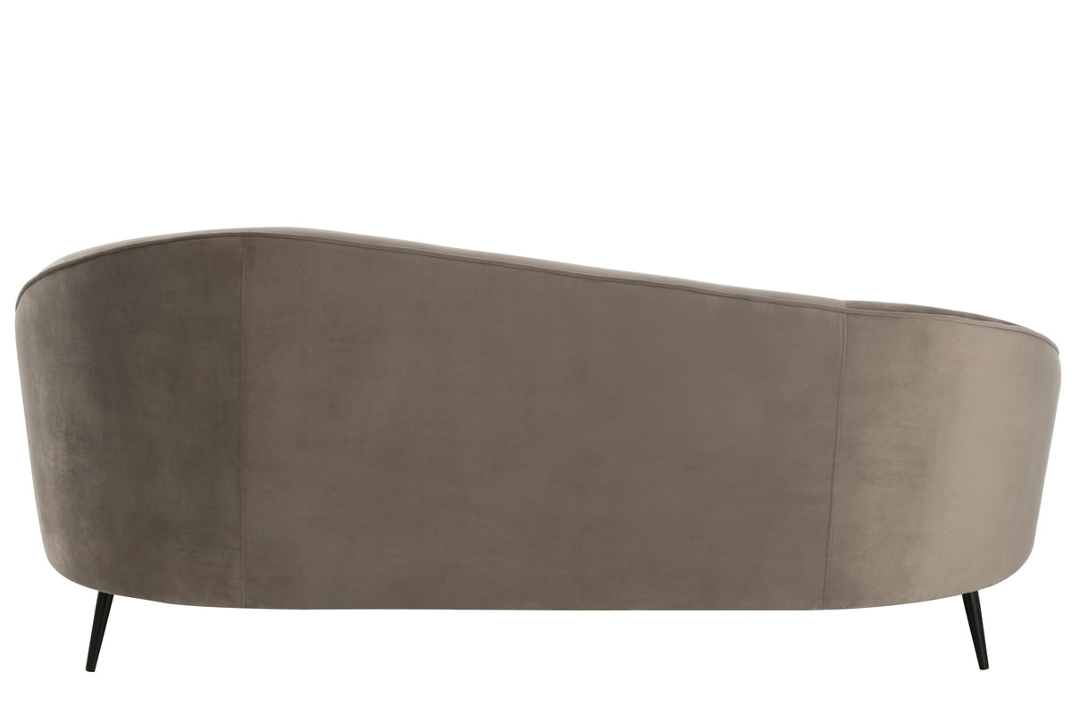 Sofa Elisabeth Silver J-Line - Bankstel - J-Line - livinglovely.nl