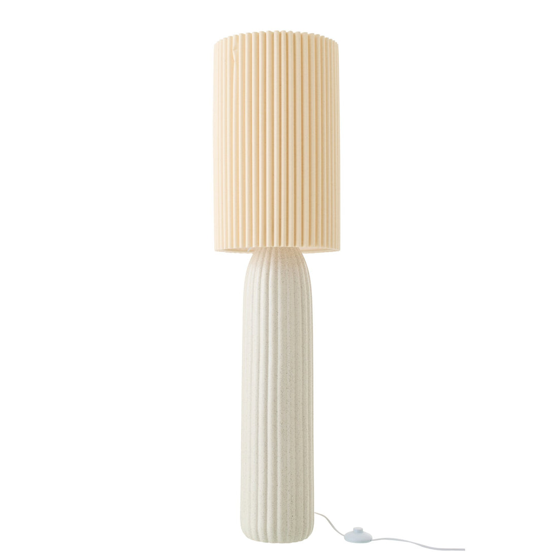 Lampadaire Esmee Céramique Blanc Cassé Large Ligne J