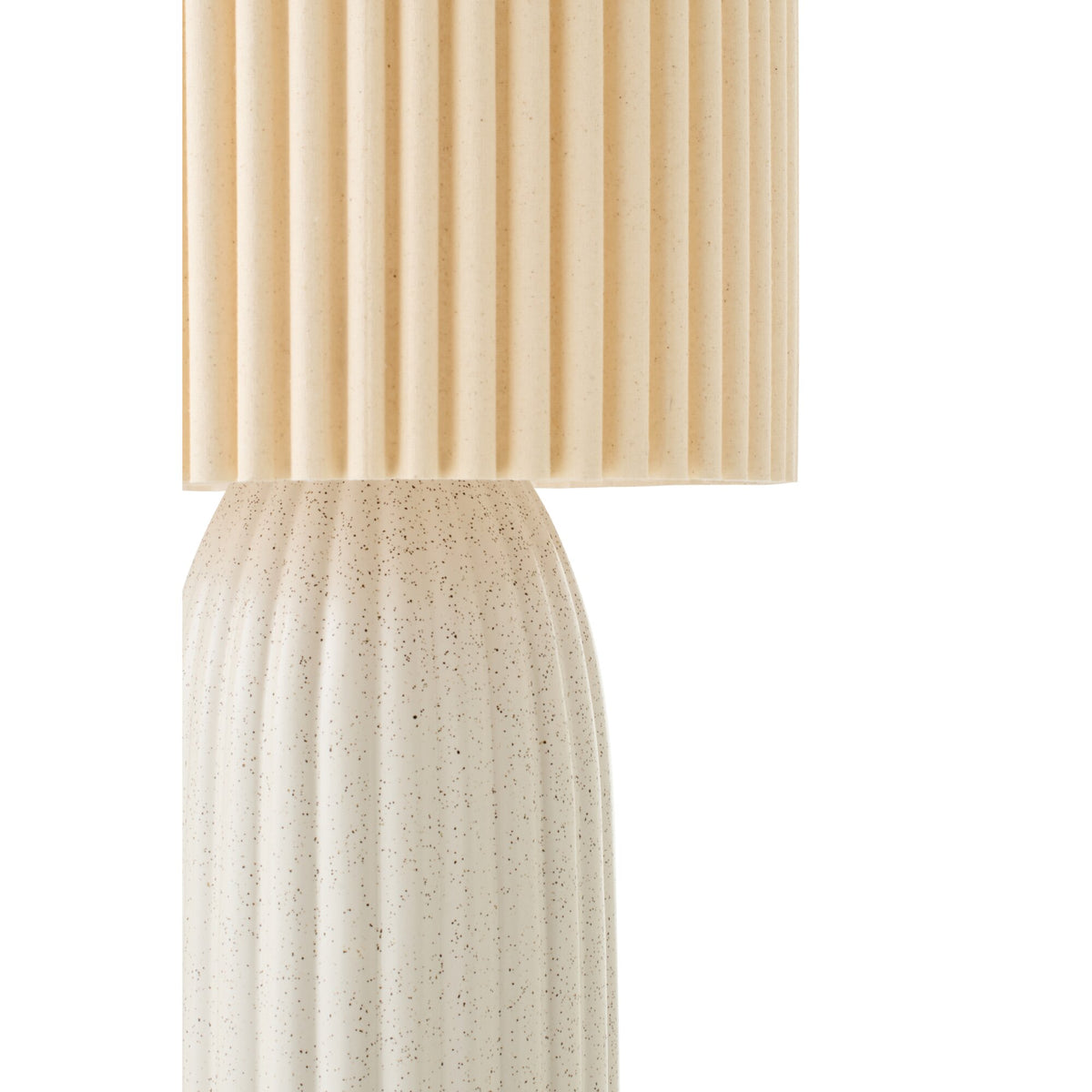 Lampadaire Esmee Céramique Blanc Cassé Large Ligne J