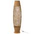 Staanlamp Metaal Getwist Donker Naturel - Vloerlamp - J-Line - livinglovely.nl