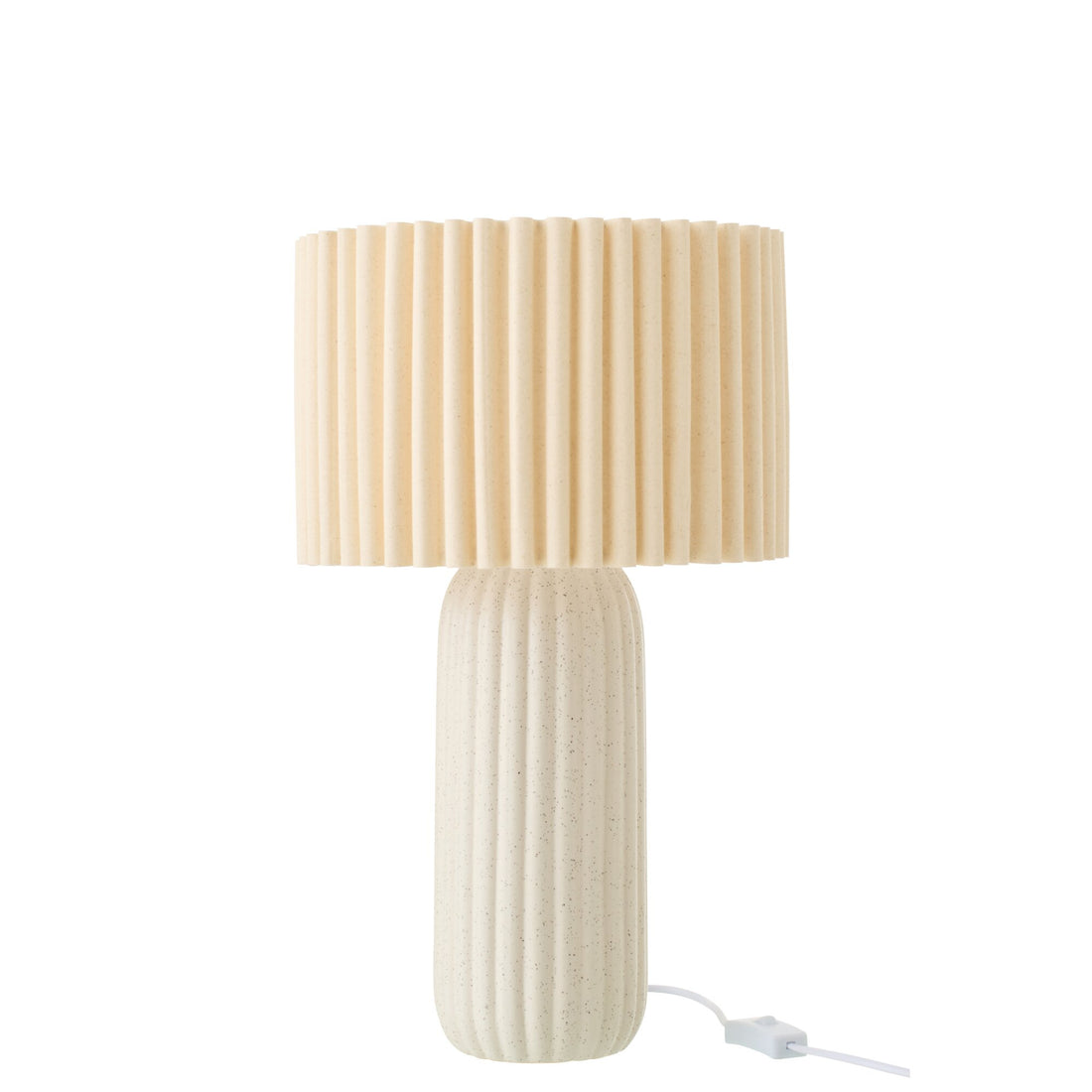 Lampe de table Esmee Céramique Blanc cassé Petite J-Line