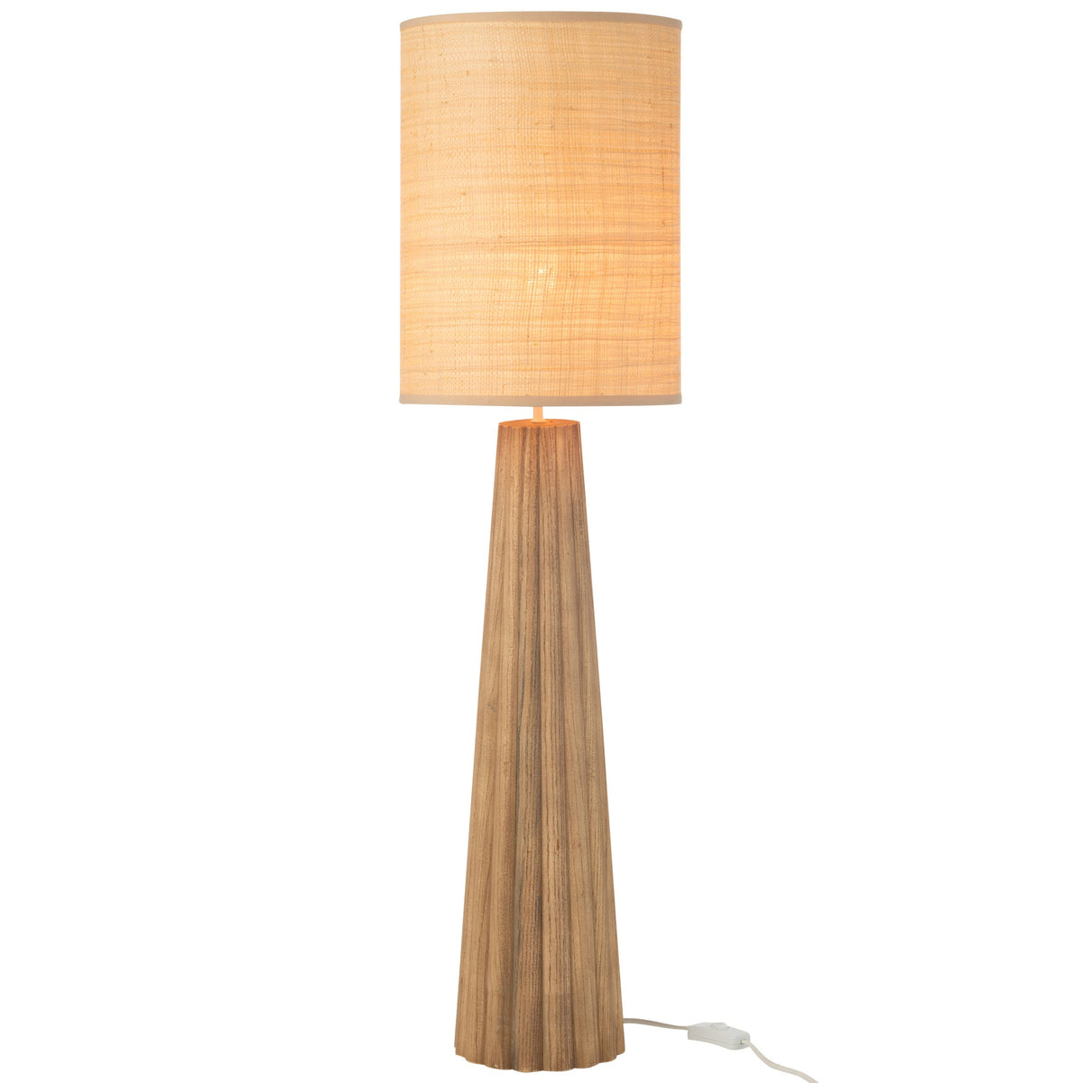Lampe de table Paraplu Ailanthus Bois Naturel Large J-Line